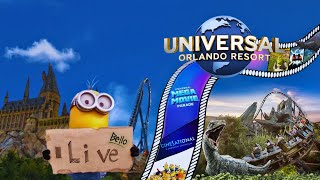 🔴LIVE Universal Orlando Resort et la Mega Movie Parade [upl. by Ewart]