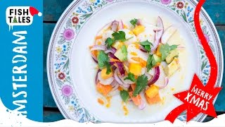 ❄ Christmas SCALLOP Ceviche  Bart van Olphen [upl. by Gaskill88]