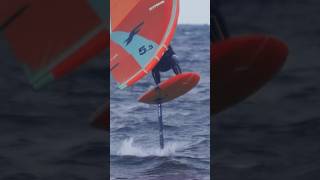 TALLEST HYDROFOIL⁉️⁉️ wingfoil foiling wingfoiling [upl. by Prestige752]