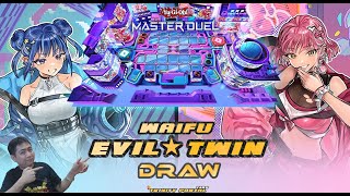 Master Duel  Evil★Twin Waifu Draw Masterduel Drawing experience [upl. by Tarkany]