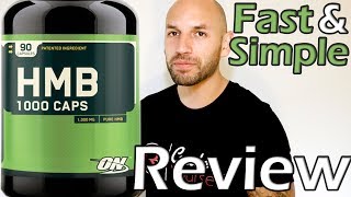 HMB Supplement  Optimum Nutrition Review [upl. by Ramedlab]