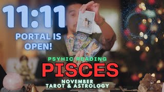 PISCES 😳 THINGS ARE GETTING INTENSE NOVEMBER TAROT HOROSCOPE [upl. by Jean-Claude]