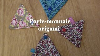 Tuto portemonnaie origami [upl. by Meryl]