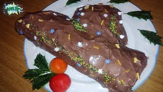 Video ricetta Tronchetto di natale al cioccolato [upl. by Kcirtapnaes]