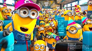 The Best MINIONS Scenes from Despicable Me 4 🌀 4K [upl. by Anrahc]