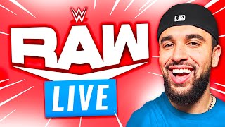 🔴 WWE Monday Night RAW LIVE [upl. by Bethanne]