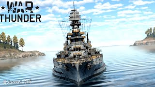 USS Arizona  War Thunder Mobile gameplay DECENT BATTLESHIP FOR TIER III [upl. by Einnos]