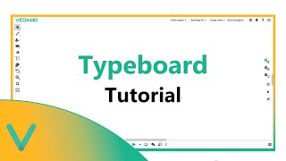 VEDAMO Virtual Classroom – How to use the “Typeboard” during an online session [upl. by Nonnel932]