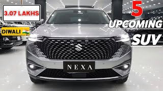 5 UPCOMING SUVs LAUNCH IN OCTOBER 2024 INDIA  PRICE LAUNCH DATE  UPCOMING SUV 2024 [upl. by Alekin]