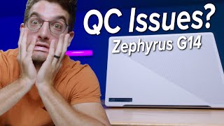 ASUS Quality Control Issue 😦 Unboxing the 2023 Asus Zephyrus G14 [upl. by Aker824]