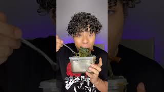 BLUE TAKI SPICY RAMEN CHALLENGE spicy mukbang takis RAMIZEINN [upl. by Ehcor]