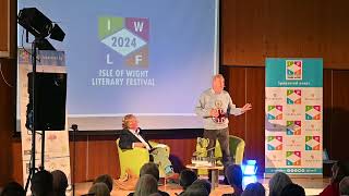 Gyles Brandreth at the Isle of Wight Literary Festival 2024 Northwood House Cowes [upl. by Zeb153]