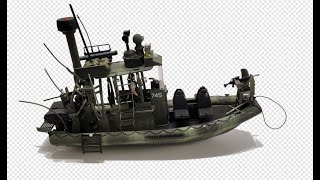 118 Custom Riverine Patrol Boat [upl. by Telrats417]