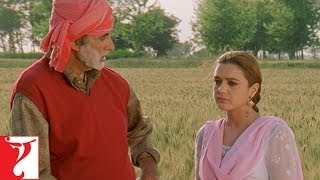 Dialogue Promo  Tere Sanskaron Ko Salaam  VeerZaara  Amitabh Bachchan Preity Zinta [upl. by Audri]