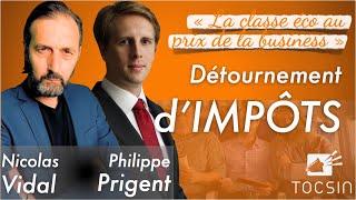 P Prigent  « nos impôts coûtent le prix dune business pour voler en classe éco  » [upl. by Hackett333]