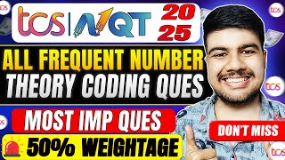 Crack TCS NQT 2025 MustSolve Number Problems  MOST IMPORTANT 🔥 [upl. by Noiramaj627]