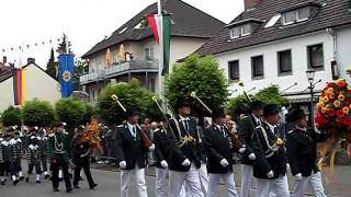 Schützenfest Schiefbahn 2011  Aufmarsch Montag [upl. by Frederiksen]