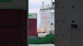 BUSY MARINE TRAFFIC containership ships shipspotting [upl. by Nylessej]