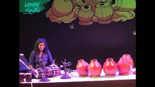 Maharashtrian Folk Instrument Dholki Solo performance by Neesha Mokal [upl. by Izaak]