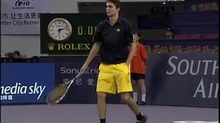 TMC 2008 RR  Simon vs Stepanek [upl. by Gans]