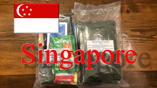 Singapore 24 Hour Ration with Accessory Packet [upl. by Aihsa]