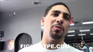 DANNY GARCIA REVEALS NEXT FIGHT PLANS GUNNING FOR KEITH THURMAN REMATCH THEN MOVE TO 154 [upl. by Cosette]