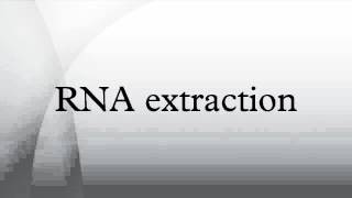 RNA extraction [upl. by Roshan]