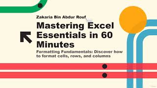 Formatting Fundamentals Discover how to format cells rows amp columns [upl. by Aime]