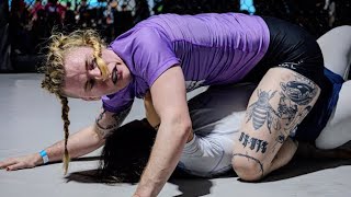 MMA Fighter vs Wrestler NoGI Jiu Jitsu  Elizabeth Schroeder vs Nikki Gibson  TFA Pro VII [upl. by Etz]