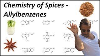 Chemistry of Spices  Allylbenzenes [upl. by Clarinda]