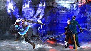 Nero VS Vergil  Father VS Son Fight [upl. by Aihsekram]