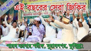 বর্ষ সেরা জিকির  Payob Darbar sharif  Mufti Gias Uddin At Tahari Best Zikir 2018 [upl. by Jacobah19]