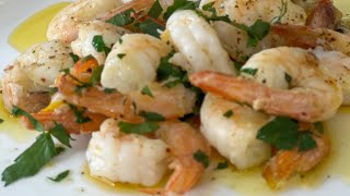 Wie man Shrimps in 5 Minuten köstlich macht Knoblauch Garnelen Rezept [upl. by Korenblat]