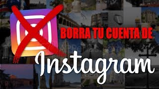 Cómo ELIMINAR una cuenta de INSTAGRAM desde iPhone  Trucos Instagram [upl. by Lytsyrk]