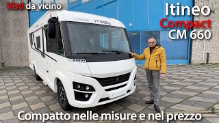 Itineo Compact CM 660  motorhome compatto con matrimoniale centrale in coda [upl. by Scharff]