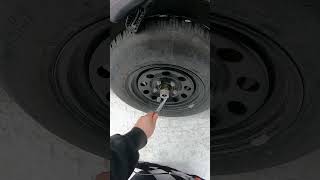 Greasing the Trailer Wheel Bearings shorts [upl. by Ynnahc858]