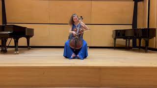 Gabrielli Ricercar VII Renana Levin 15  cello [upl. by Katharine]