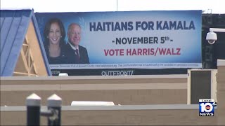 South Florida Haitians putting support behind Kamala Harris for President [upl. by Fridlund]