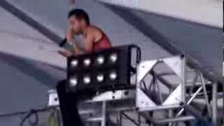 Twenty One Pilots  Car Radio  On Top Of The Stage At Bonnaroo 2013 [upl. by Anadroj]