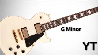 G Minor Backing Track Melodic Rock [upl. by Dnama]