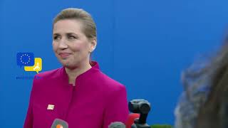 Danish PM backs Trump’s call for Europe to support Ukraine independently [upl. by Tepper531]