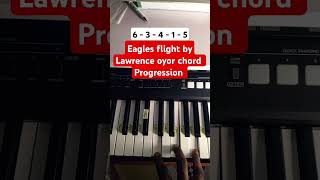 Eagles flight chord progression on key F eagles lawrenceoyor youtubeshorts [upl. by Ahsenyl801]