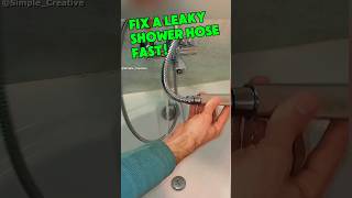 Quick Shower Hose Repair Tutorial shorts tipsandtrics howto [upl. by Nitreb486]