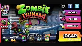 jogando zombie tsunami evento Halloween👍👻 [upl. by Sidon238]