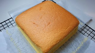 COTTON SOFT CASTELLA CAKE l Pinoy juicy bites [upl. by Bechler]