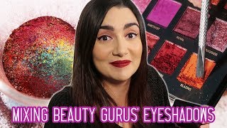 Mixing Every Beauty Gurus Eyeshadow Palette Together [upl. by Siroled352]