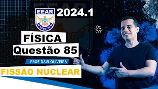 EEAR 20241  QUESTÃO 85  FÍSICA [upl. by Lipinski]