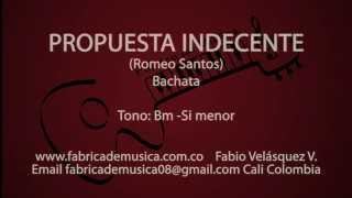 Propuesta Indecente Romeo Santos [upl. by Alexia]