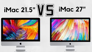 215quot iMac vs 27quot iMac [upl. by Pfosi633]