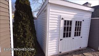 💚💚8x10 SHED  SHE SHED  MAN CAVE  STORAGE IDEAS  VIRTUAL SHED TOUR 11 [upl. by Abbotsen]